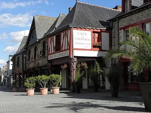 Vieilles maisons, rue d'Anjou.