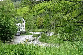 La Haute-Sûre au moulin de Bigonville.