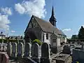église et cimetière