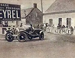 La Lorraine-Dietrich 15CV de de Courcelles et Rossignol, victorieuse