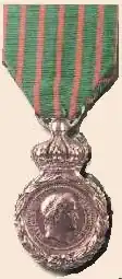 Médaille de Sainte-Hélène (1857), avers.