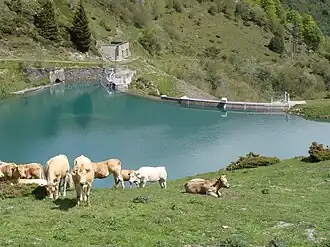 Barrage de Castillon (La Mongie)