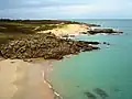 La Plage Bleue.