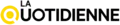Ancien logo de La Quotidienne de la saison 1 à la saison 3 (de septembre 2013 à juin 2016)