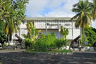L'ancienne résidence des Gouverneurs.