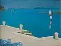 La banchina nella laguna di Grado, 1973, collection privée