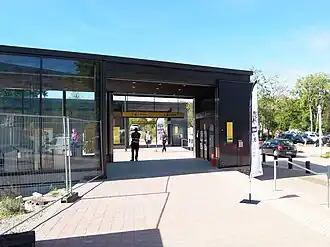 La station de métro "La Courrouze".