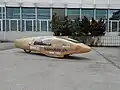 La deuxième version à carrosserie en composites végétaux.