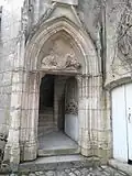 L'entrée de la grande vis (XIVe&nbsp;siècle).
