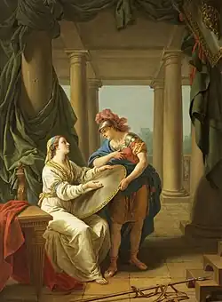 La mère spartiate (1770) National Trust for Places of Historic Interest or Natural Beauty.
