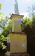 Statue de la madone.