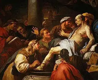 Luca GIORDANO 1684, la mort de Sénèque - Musée du Louvre