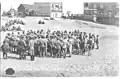 La musique du 278e&nbsp;RI à Coxyde (Belgique), avril 1917.