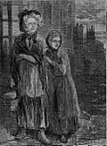 La Petite Dorrit et Maggy, par Sol Eytinge.