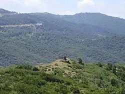 Vue sur le massif.