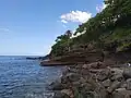La pointe Joubert et la source chaude de Thomas
