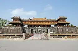 La porte du Midi (Ngo Môn), située devant la Cité impériale de Hué, au Vietnam