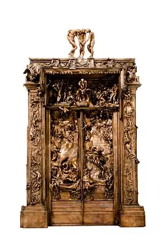 La Porte de l'Enfer, entre 1880 et 1917.