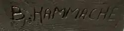 signature de Bâaziz Hammache