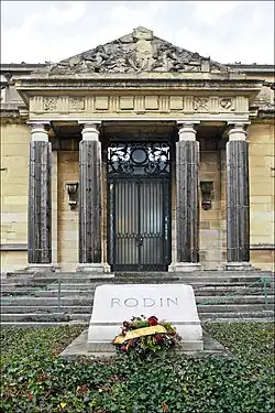 Façade provenant du château d'Issy, musée Rodin de Meudon.