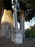 La croix de cimetière de Saint-Gény (octobre 2015).