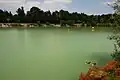 Le Lac Vert bien vert.
