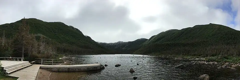 Lac aux Américains.