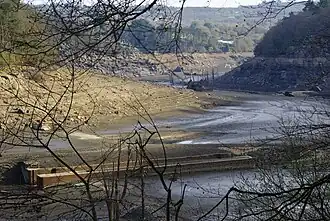 Le lac le 10 avril.