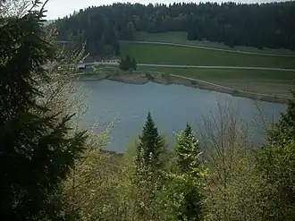 Le lac de Lamoura