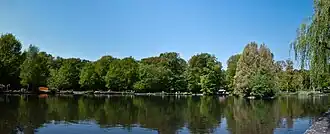 Le lac de Sauvabelin.