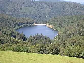 Le lac de la Lande.