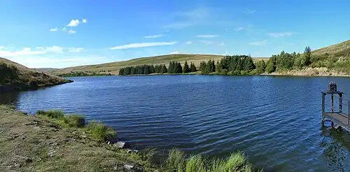 Lac de la Terrisse dans le Cézallier.