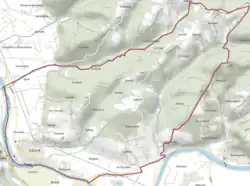 Carte topographique