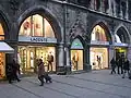 Boutique Lacoste à Munich.