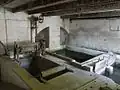 Le haut de la chute d'eau.