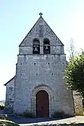 L'église Saint-Etienne du XIIe siècle.