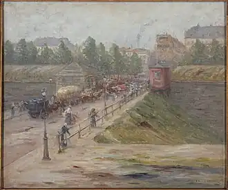 La porte d'Asnières vers 1909 (anonyme, musée Carnavalet).