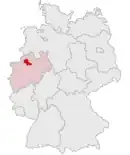Drapeau de Arrondissement de Coesfeld