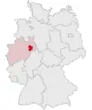 Drapeau de Arrondissement de Paderborn