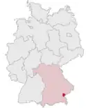 Drapeau de Arrondissement d'Altötting