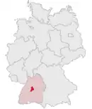 Drapeau de Arrondissement de Böblingen