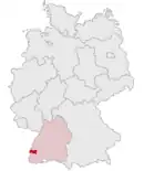 Drapeau de Arrondissement d'Emmendingen