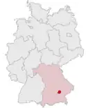 Drapeau de Arrondissement d'Erding