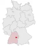 Drapeau de Arrondissement de Göppingen