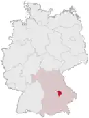 Drapeau de Arrondissement de Kelheim