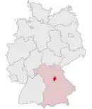 Drapeau de Arrondissement du Pays-de-Nuremberg