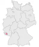 Drapeau de Arrondissement de Neunkirchen