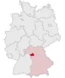 Drapeau de Arrondissement de Neustadt an der Aisch-Bad Windsheim