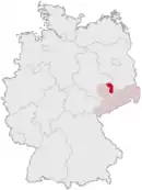 Drapeau de Ancien arrondissement de Torgau-Oschatz