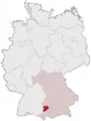 Drapeau de Arrondissement d'Unterallgäu